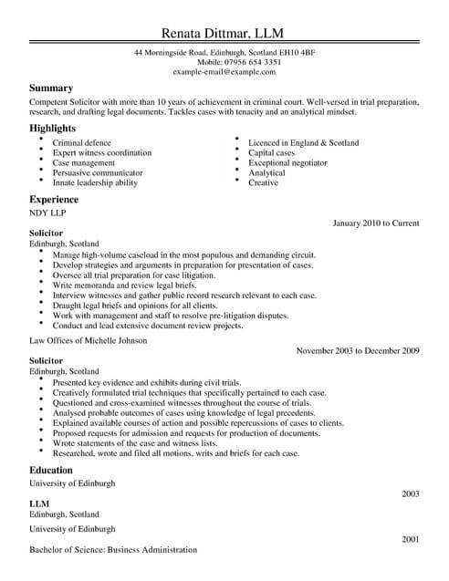 Law CV Templates CV Samples Examples