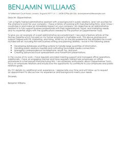Cover Letter Example For Receptionist Job from www.livecareer.co.uk