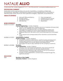 cv templates free uk