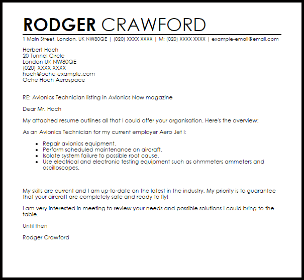 avionics technician cover letter sample livecareer bank teller sample cover letter